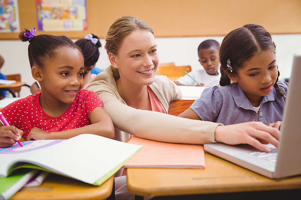 children in school