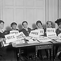 women's suffrage, NY League of women's voters