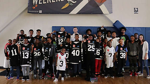 Boys and Girls Club gathering