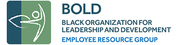 Logo for employee resource group Bold