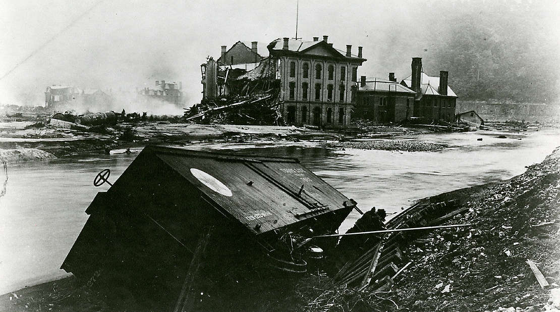 In 1889, New York Life was there for survivors of the great Johnstown flood.