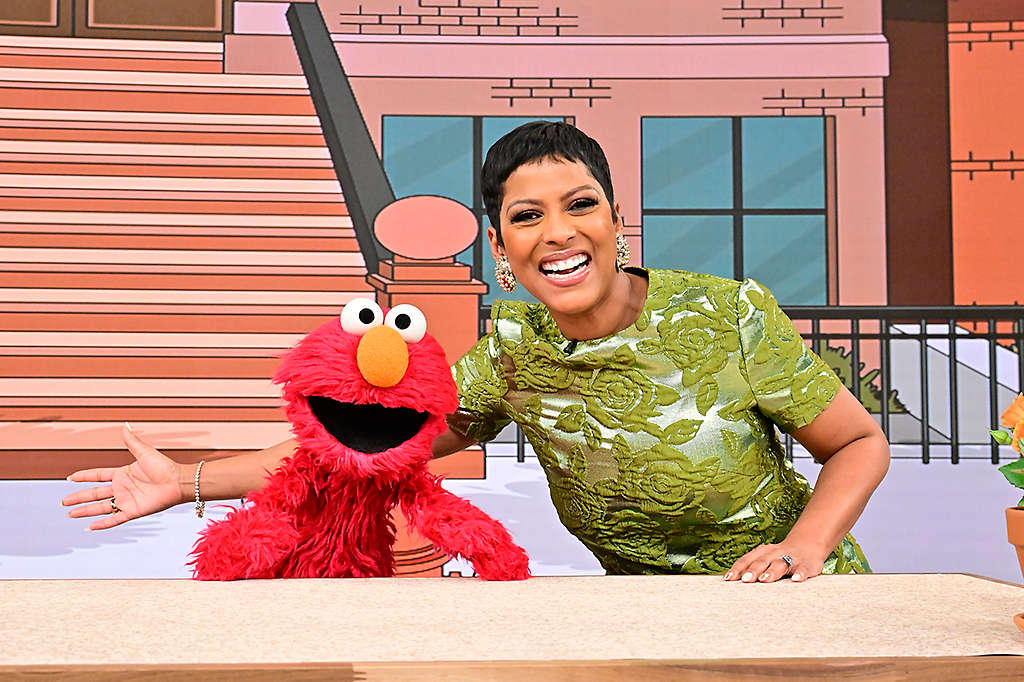 Elmo and Tamron Hall