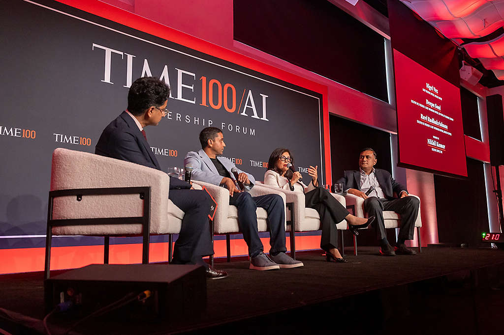 Deepa Soni at Time100 AI Leadership Forum