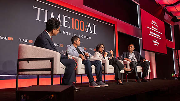 Deepa Soni at Time100 AI Leadership Forum
