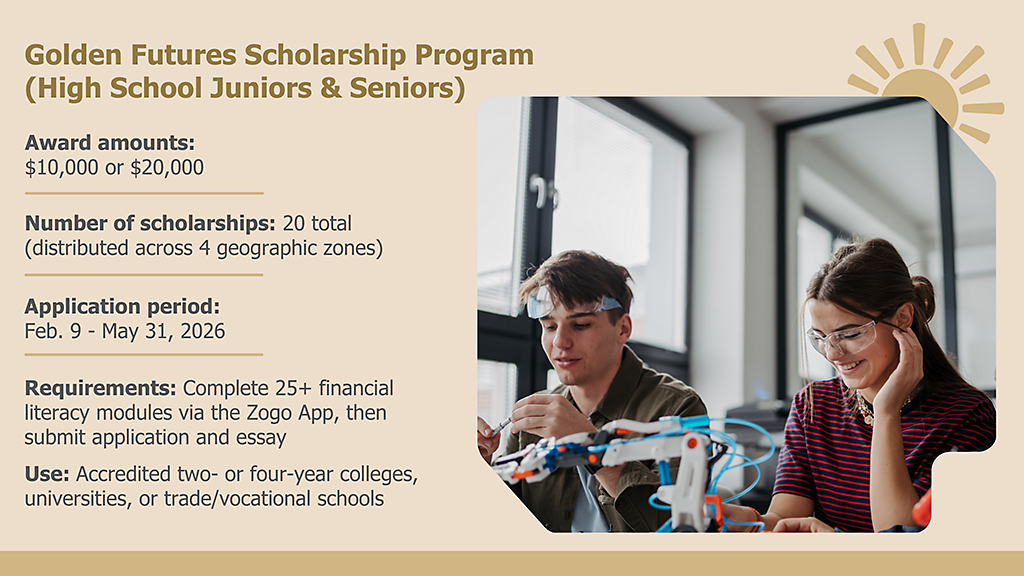 Golden Futures Awards (High school student) information