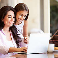 mother daughter celebrating hispanic heritage month