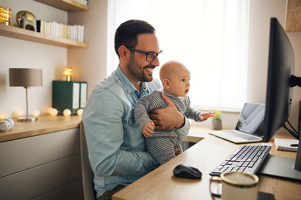 Person with Baby