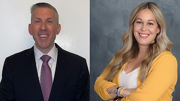 Pictured from left to right: Stephen Bacigalupo, Cindy Szabo