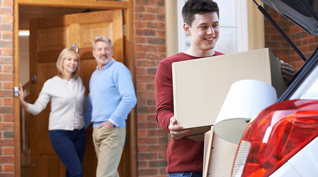 millenial son moving in with parents