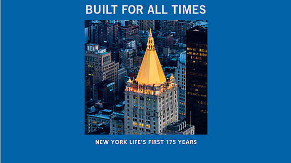Book cover: New York LIfe's First 175 Years