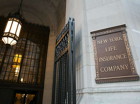 New York Life Insurance Company sign