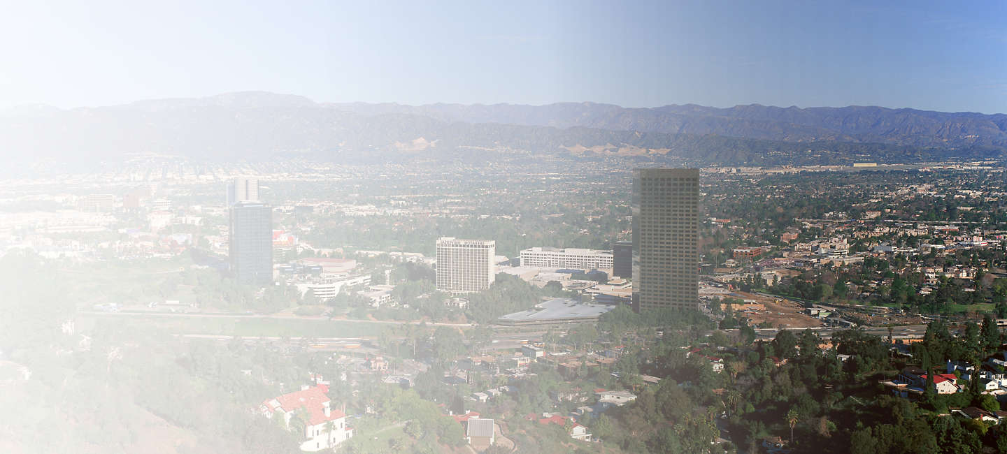 Skyline of San Fernando Valley 