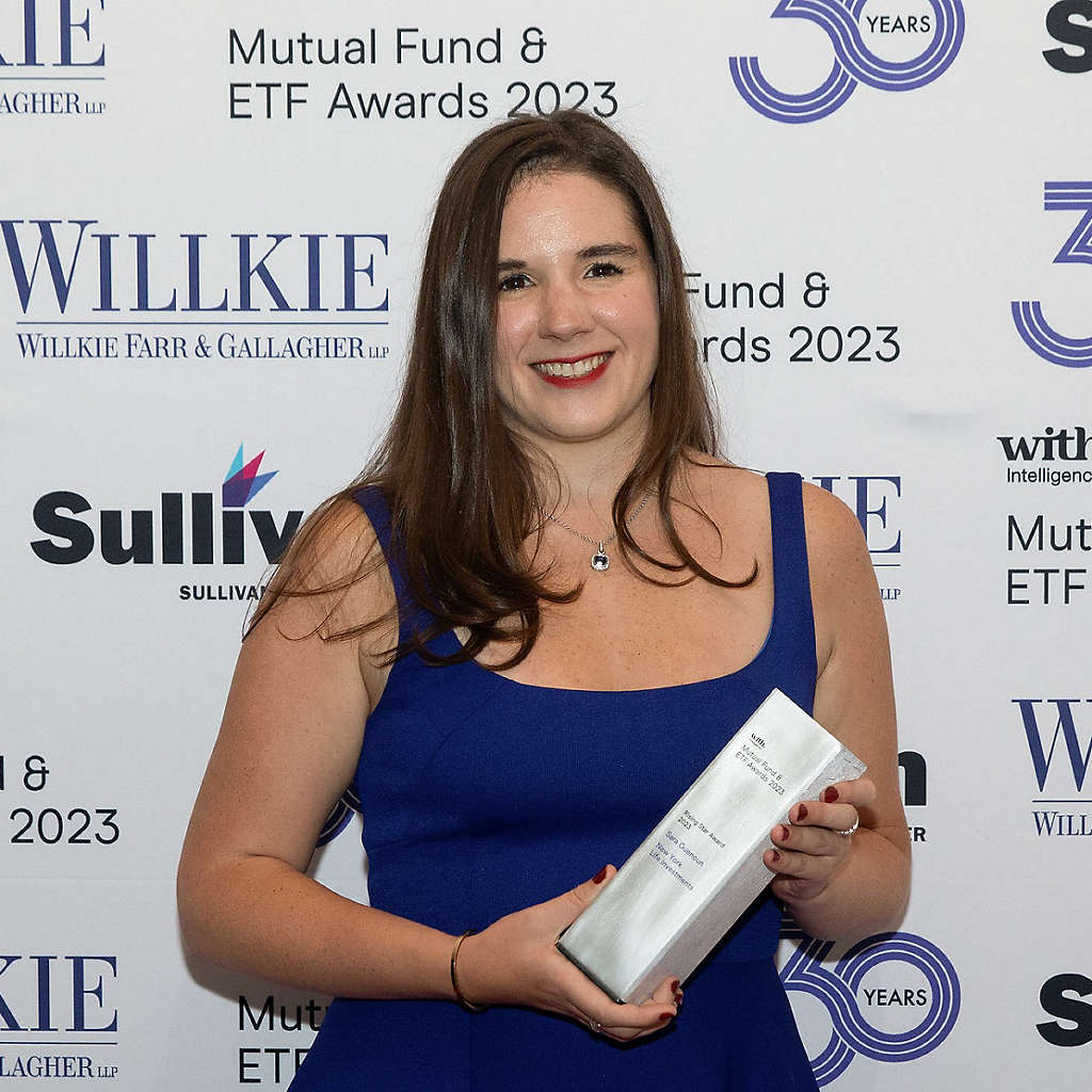 New York Life’s Sara Guenoun wins Rising Star award.