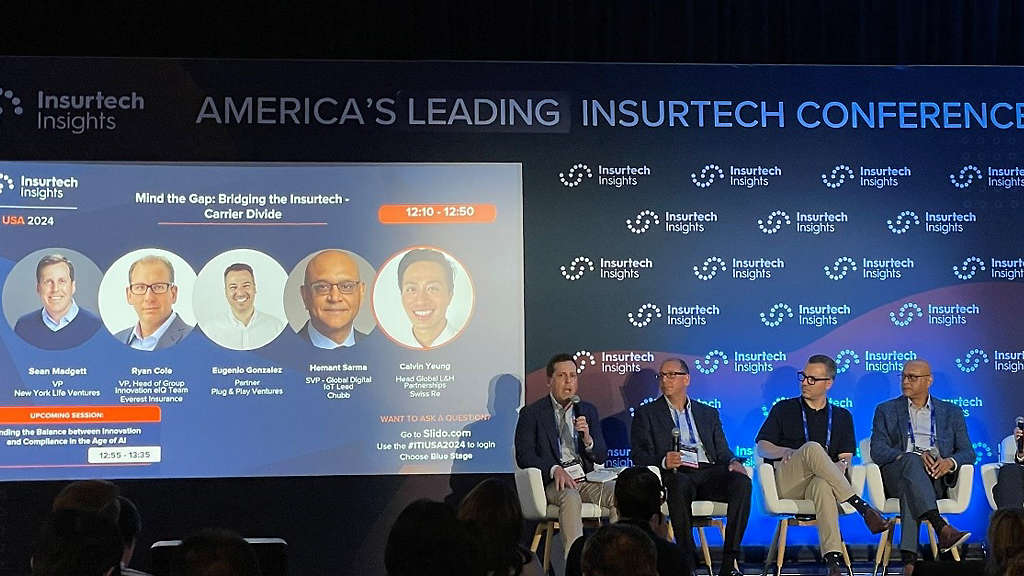 Sean Madgett at Insuretech Insights conference