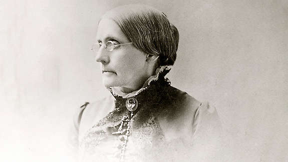 Susan B. Anthony, one of the pioneering women in the history of New York Life 