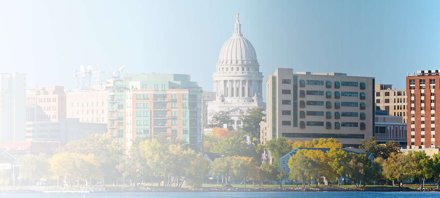 Skyline of greater Wisconsin