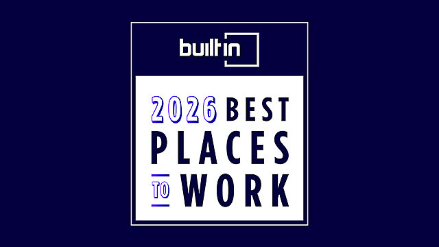 2026 Built In best places to work logo