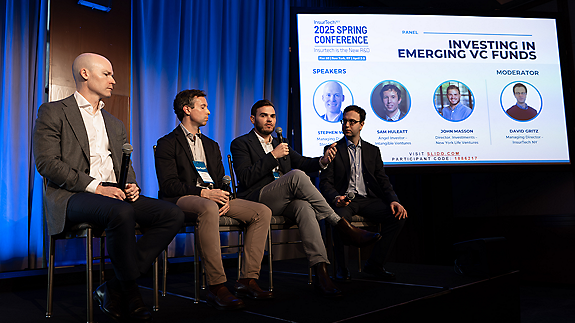 Speakers at the InsurTech NY Spring Conference