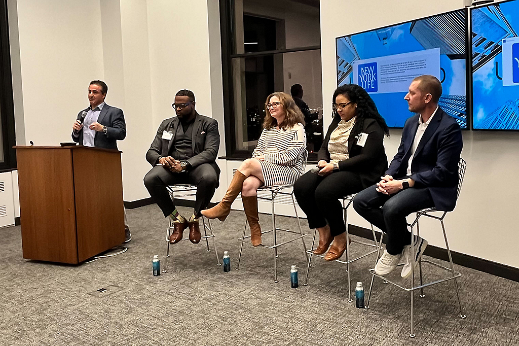 Speakers at an event